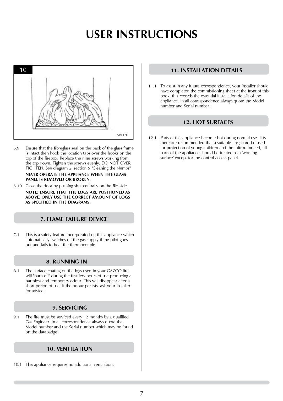 Stovax P8627 BS, P8627 MA manual Hot Surfaces 